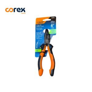 Pinza punta curva 6" mango Comfort Grip, TRUPER EXPERT