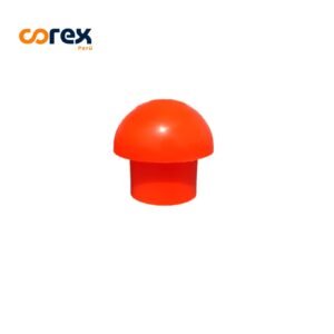Capuchón de Seguridad de Una Pulgada Color Anaranjado